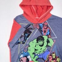 Superheroes Upcycled Joggers Set
Size 5Y