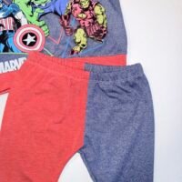 Superheroes Upcycled Joggers Set
Size 5Y