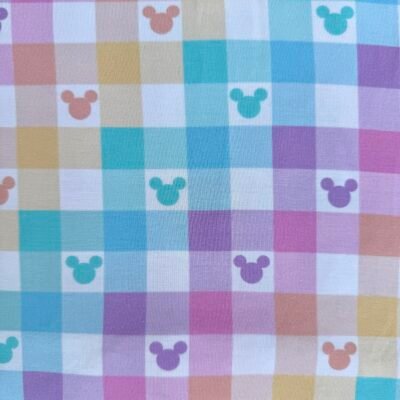Pastel Mickey Checks