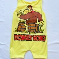 Donkey Kong Hipster Romper | Size 18-24m
