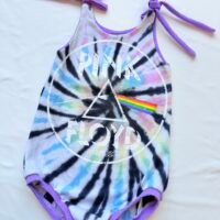 Pink Floyd Upcycle Camellia Romper
Size 3T