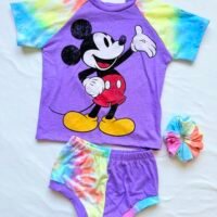 Mickey Raglan Lounge Set
Size 4T