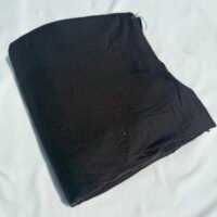 Black Solid Jersey