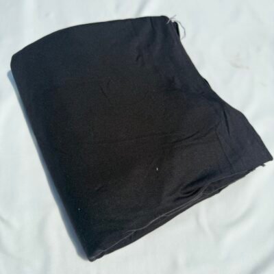 Black Solid Jersey