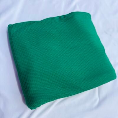 Green Solid Rib
