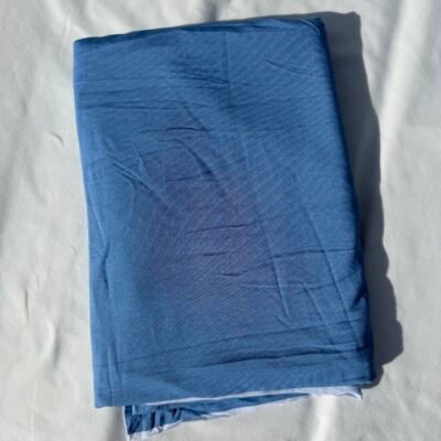 Printed Blue Solid Jersey