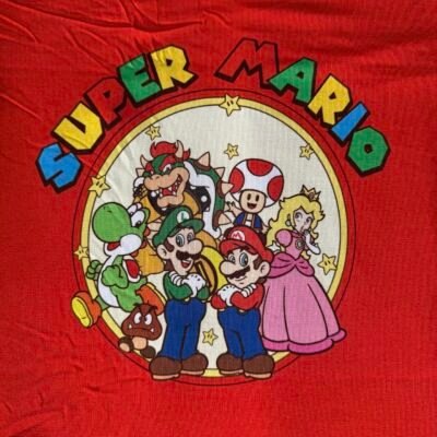 Red Super Mario panel