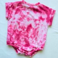 img_7266 Barbie Tye Dye Upcycled Oversized Tee Romper | Size 6-9m