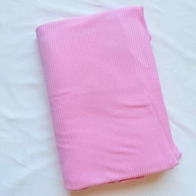 Pink Solid Rib