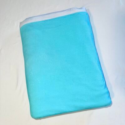 Printed Aqua Solid Jersey