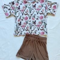 Western Blooms Comfy Set | Size 3T