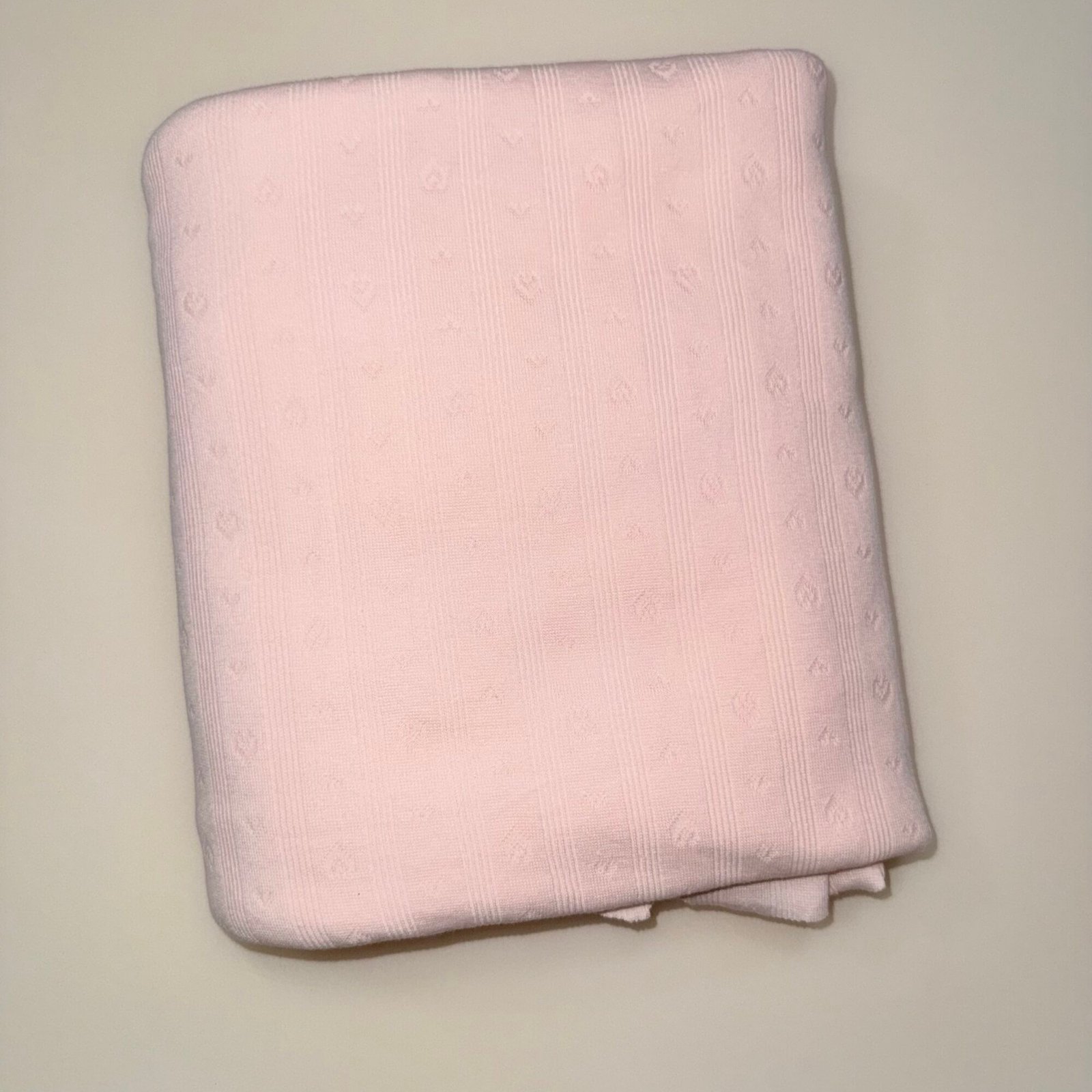 Light Pink Hearts Pointelle