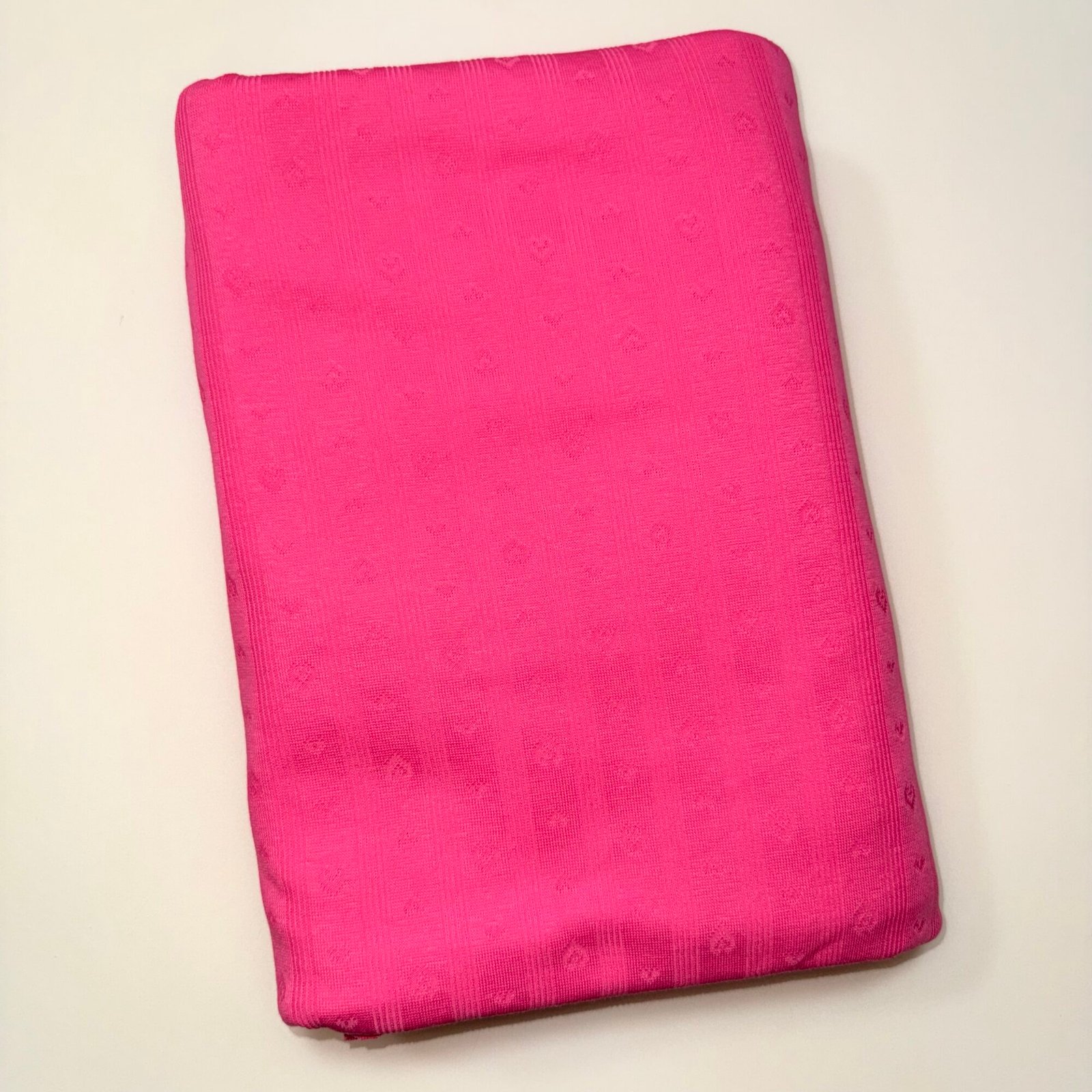 Hot Pink Hearts Pointelle