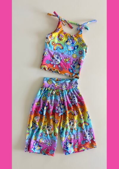 12-18m | Brielle tie tank & flow pants